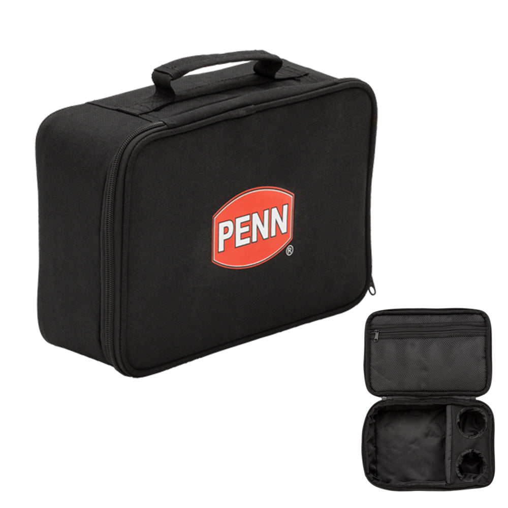 Penn Reel &amp; 2 Spare Spool Case