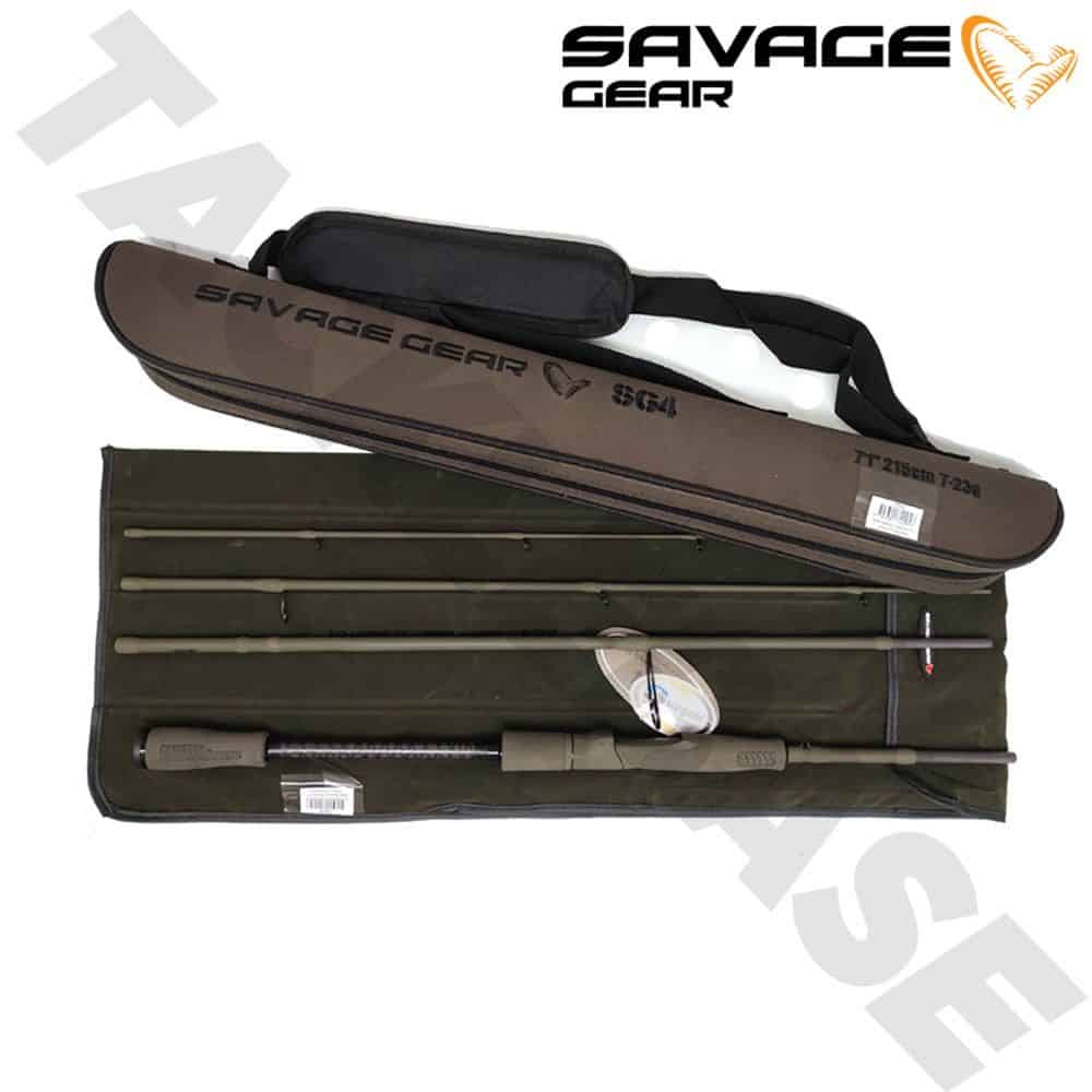 Savage Gear Sg4 Light Game Travel Rod 7Ft1" 5-18G - 4Pcs 