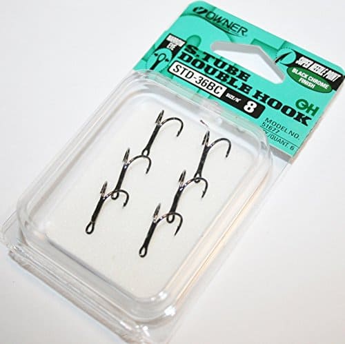 Owner Std36Bc Salmon Tube Fly Double - 6 Per Pack