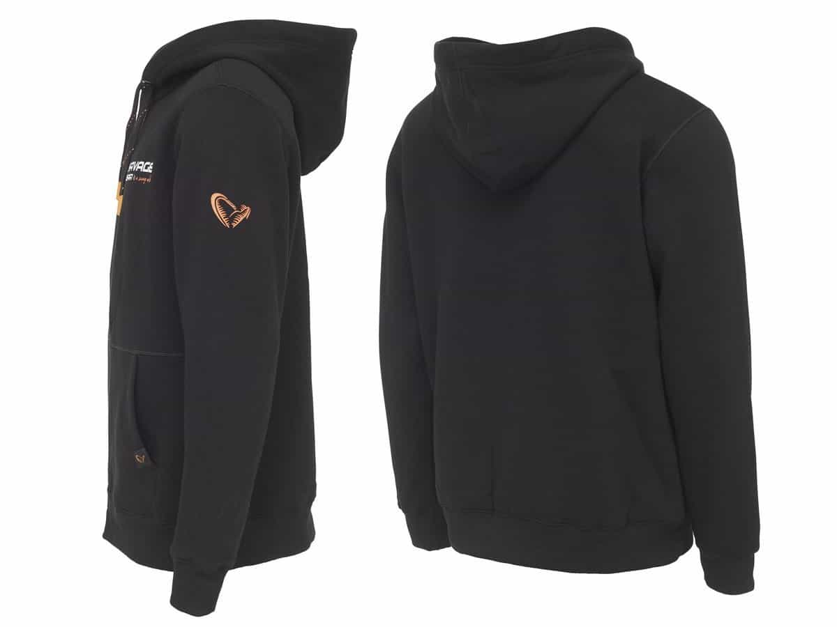 Savage Gear Logo Cosmo Hoodie - Black Ink