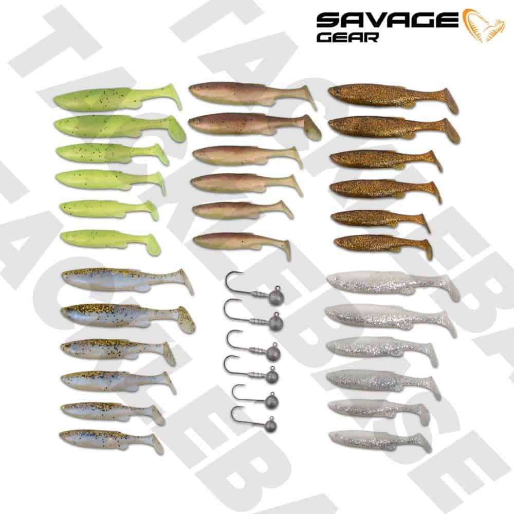 Savage Gear Fat Minnow T-Tail Kit - 36Pc