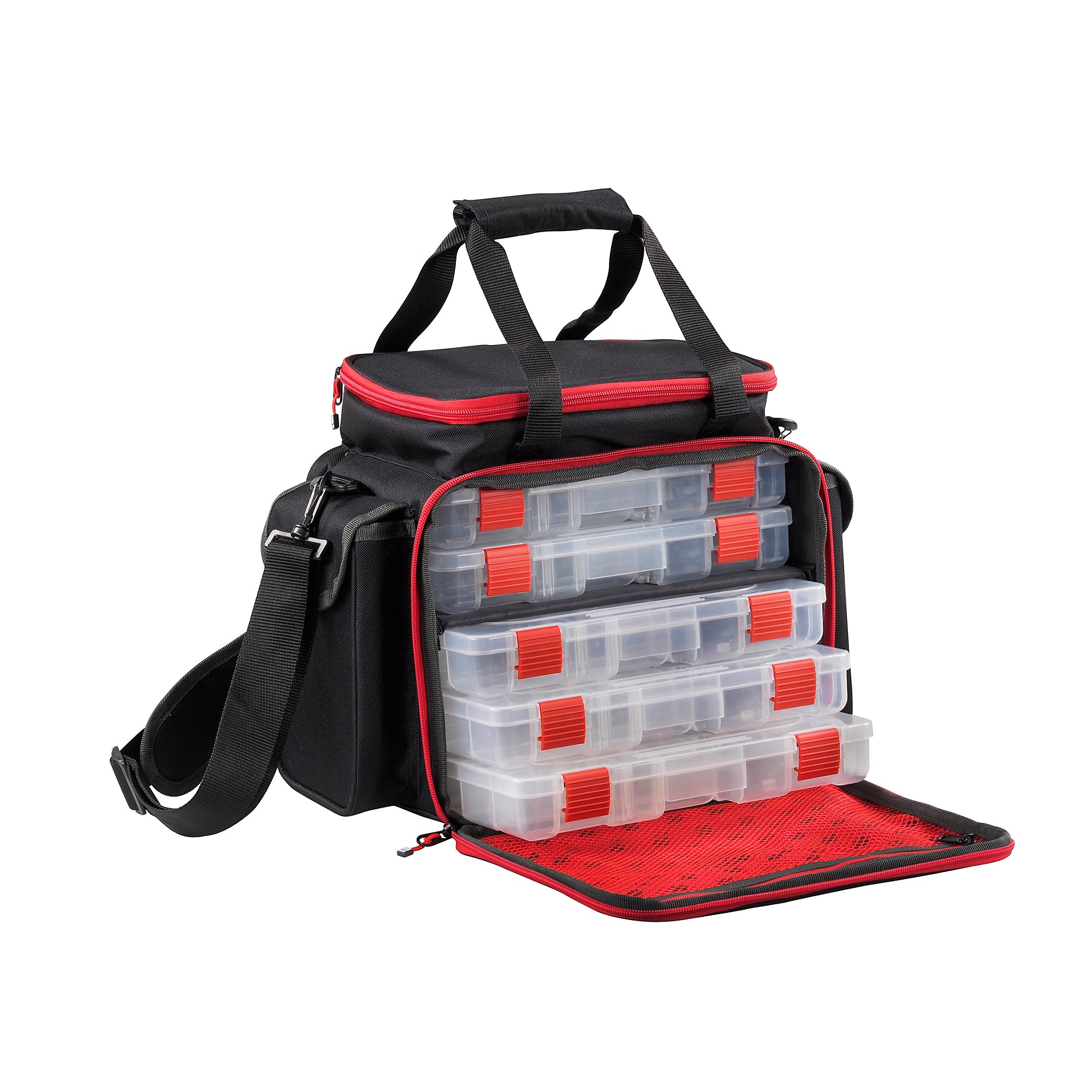 ABU GARICA LURE FISHING BAG WITH 5 BOXES - LARGE