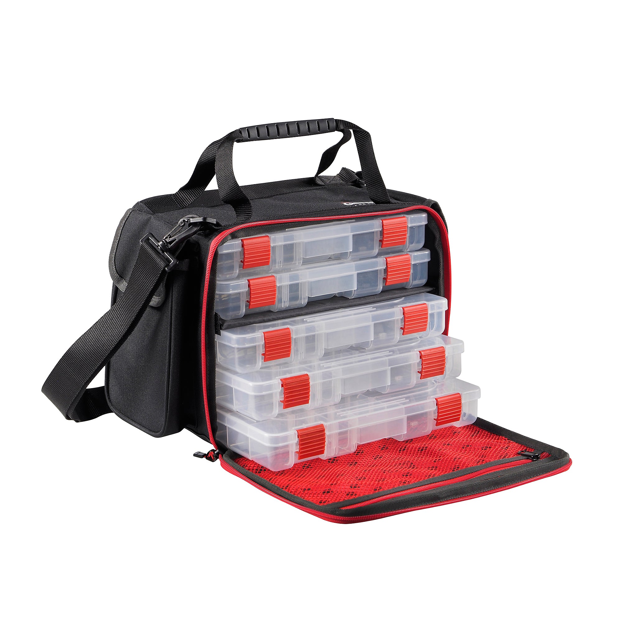 ABU GARICA LURE FISHING BAG WITH 5 BOXES - MEDIUM