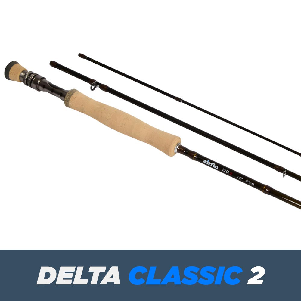 Airflo Delta Classic 2 Fly Fishing Rod - 3 Piece Rod