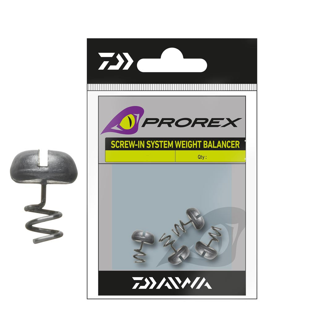 DAIWA PROREX SCREW - IN WEIGHT BALANCLER