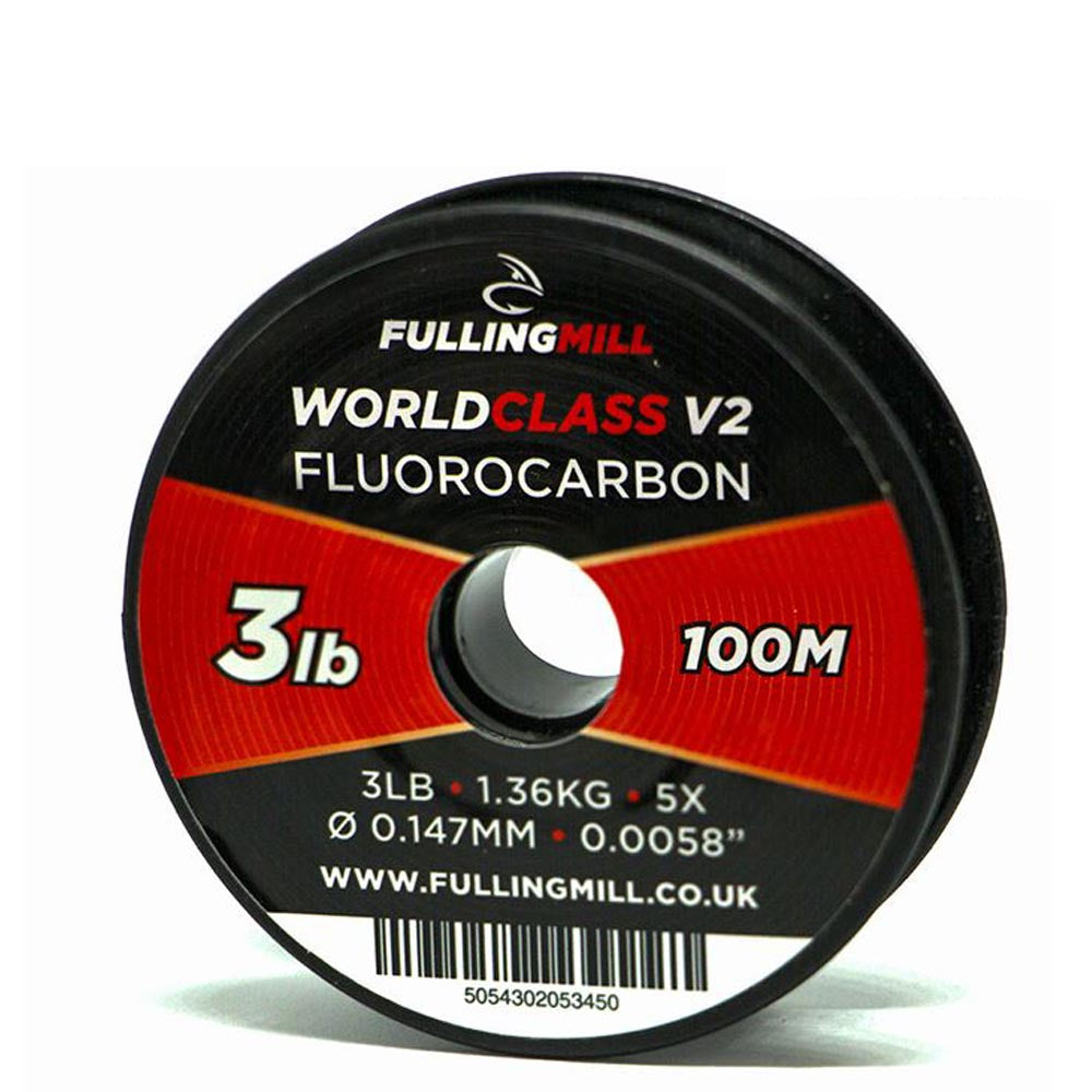 FULLING MILL FLUOROCARBON V2 WORLD CLASS TIPPET - 100M