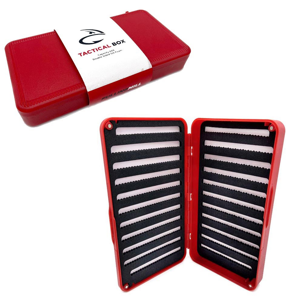 FULLING MILL NEW TACTICAL FLY BOX HOLDS 600 FLIES