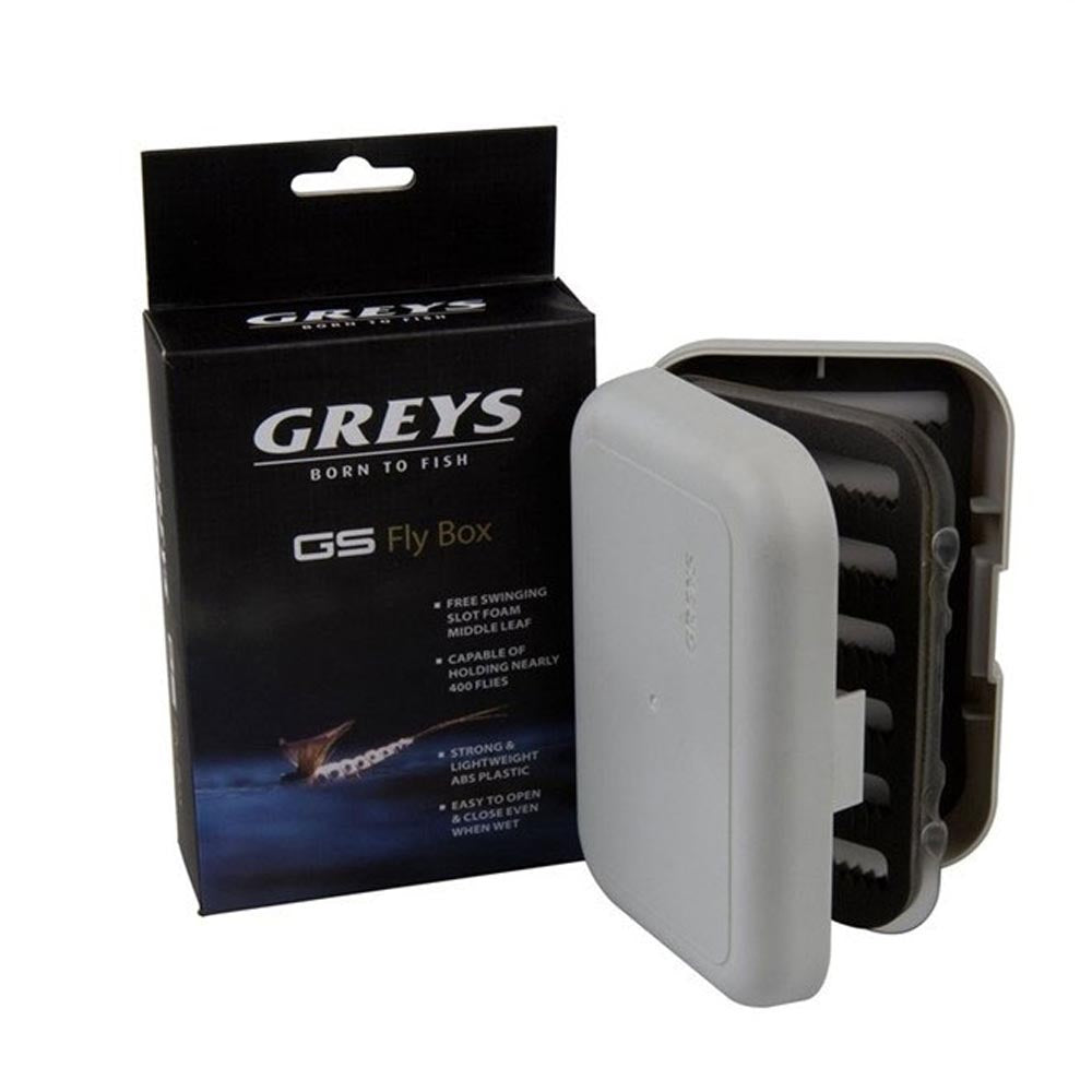 GREYS GS FLY BOX SWING LEAF SLOT FOAM
