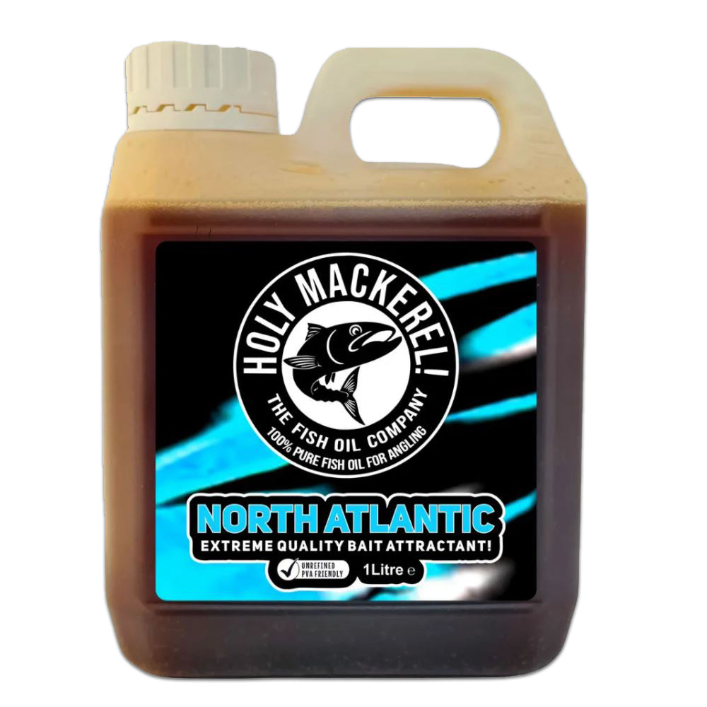 Holy Mackerel Fish Oil 1L Bottles - North Atlantic