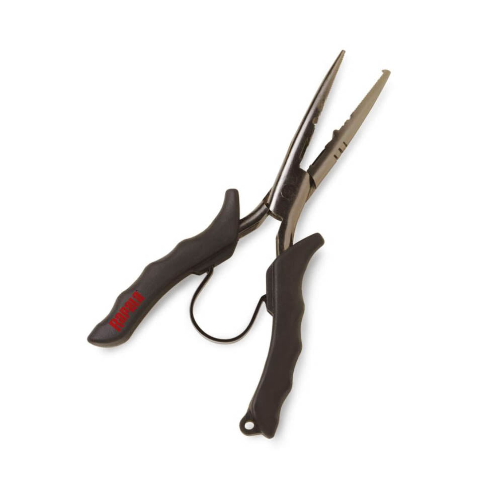 RAPALA SPLIT RING SPLIT SHOT FISHERMANS PLIERS 6.5" - STAINLESS STEEL