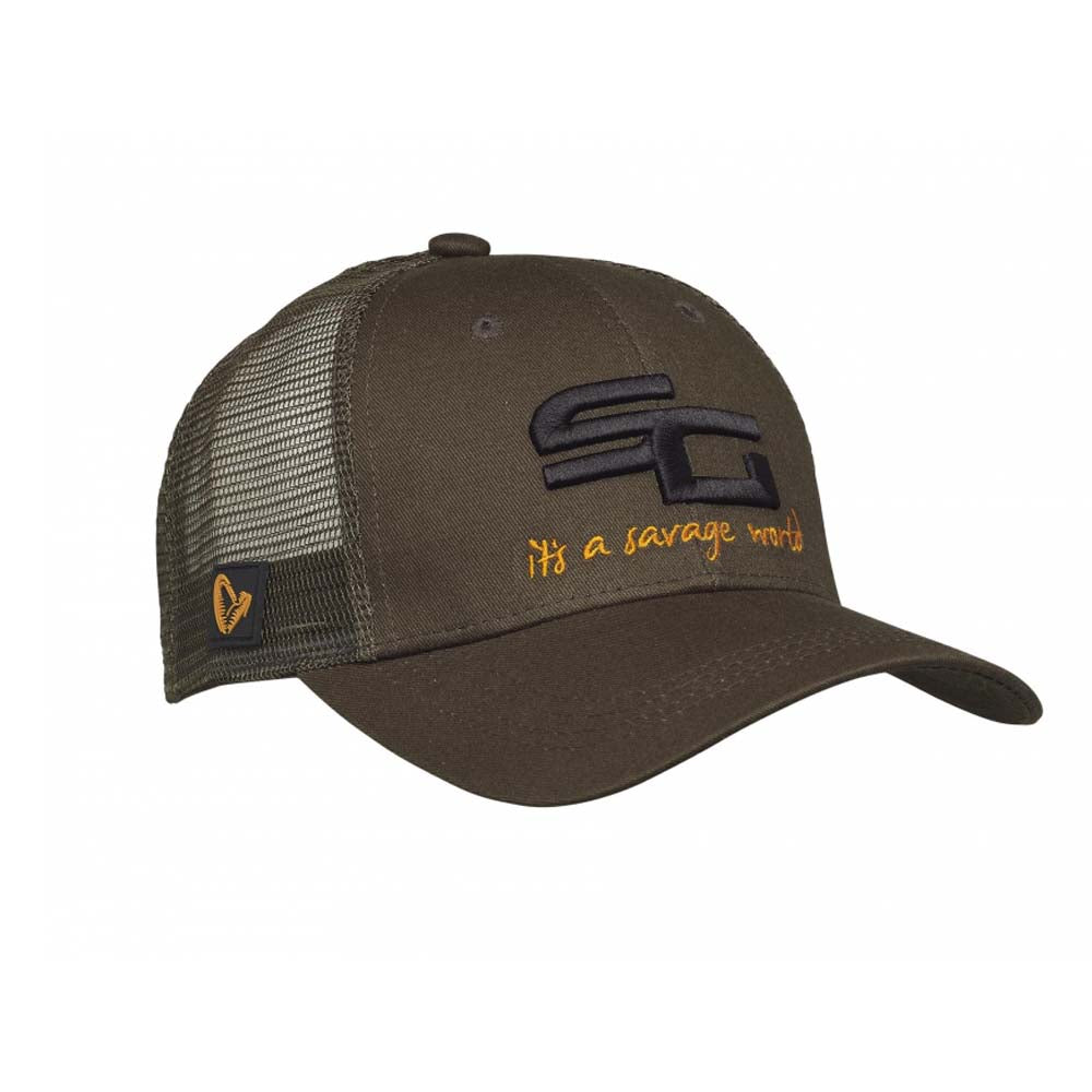 SAVAGE GEAR CAP SG4 3D LOGO MESH HAT