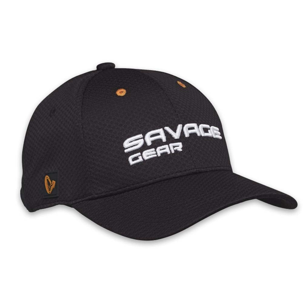 SAVAGE GEAR CAP SPORTS MESH HAT - BLACK INK - FISHING HATS