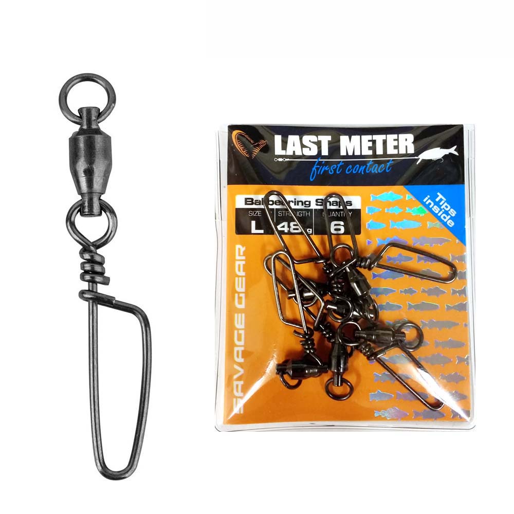 SAVAGE GEAR LAST METER BALLBEARING SNAP SWIVEL
