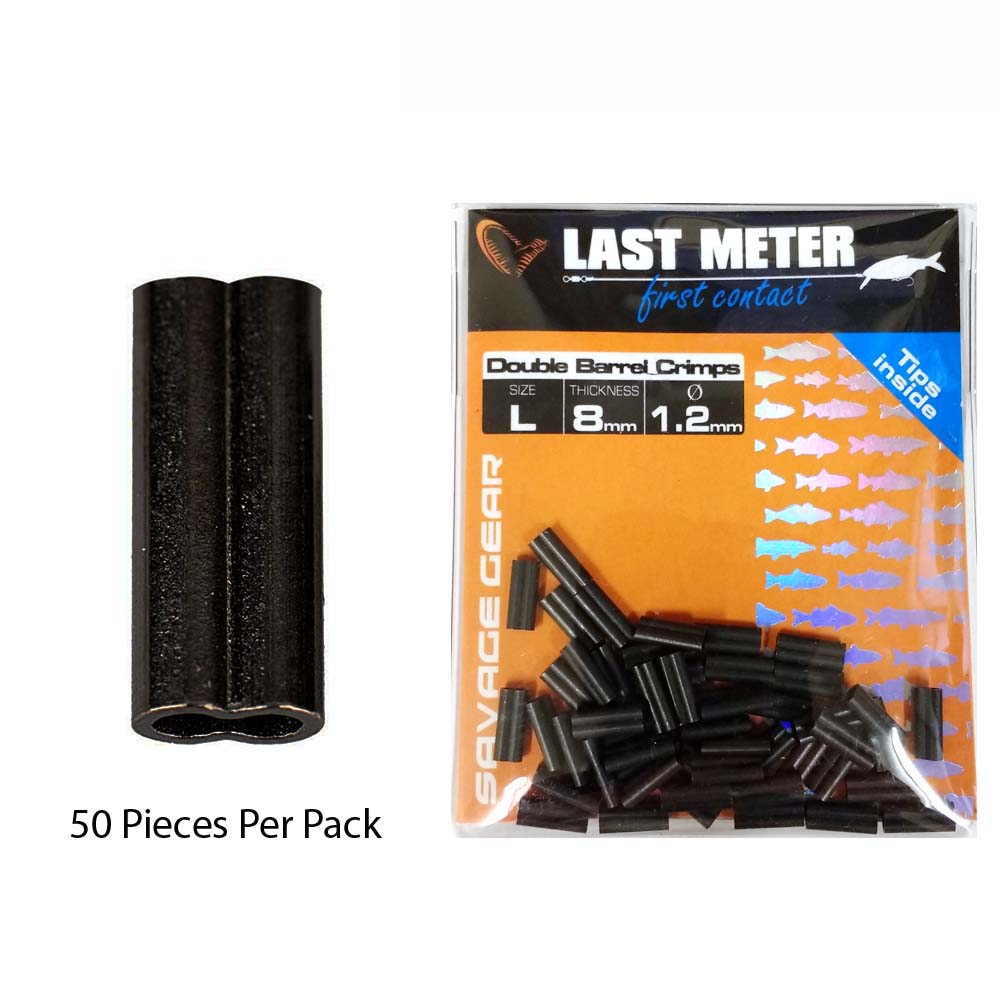 SAVAGE GEAR LAST METER DOUBLE BARREL CRIMPS
