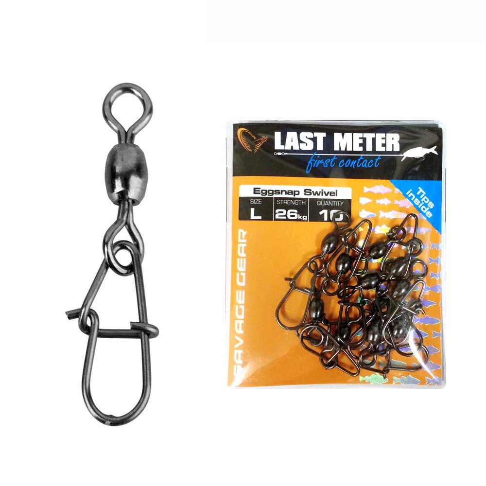 SAVAGE GEAR LAST METER EGGSNAP SWIVELS