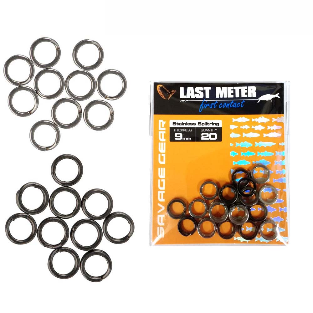 SAVAGE GEAR LAST METER STAINLESS SPLIT RINGS