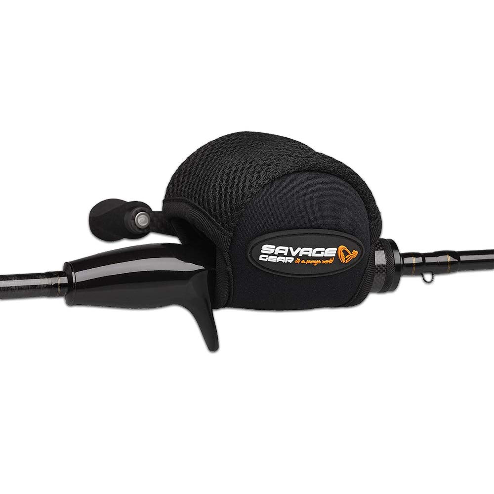 SAVAGE GEAR NEOPRENE BAITCASTER REEL COVER - 100-300
