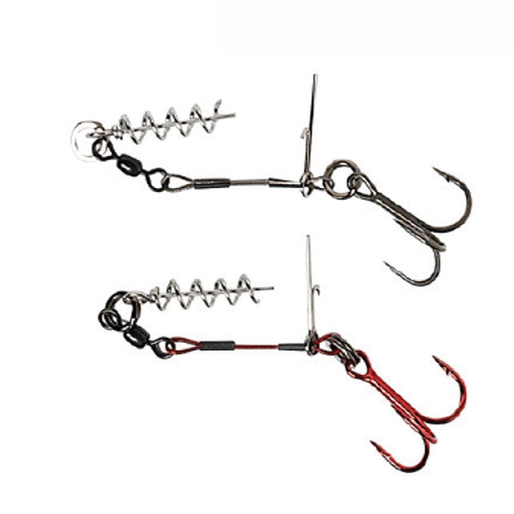 SAVAGE GEAR NEW CARBON49 CORKSCREW STINGER 1 HOOK