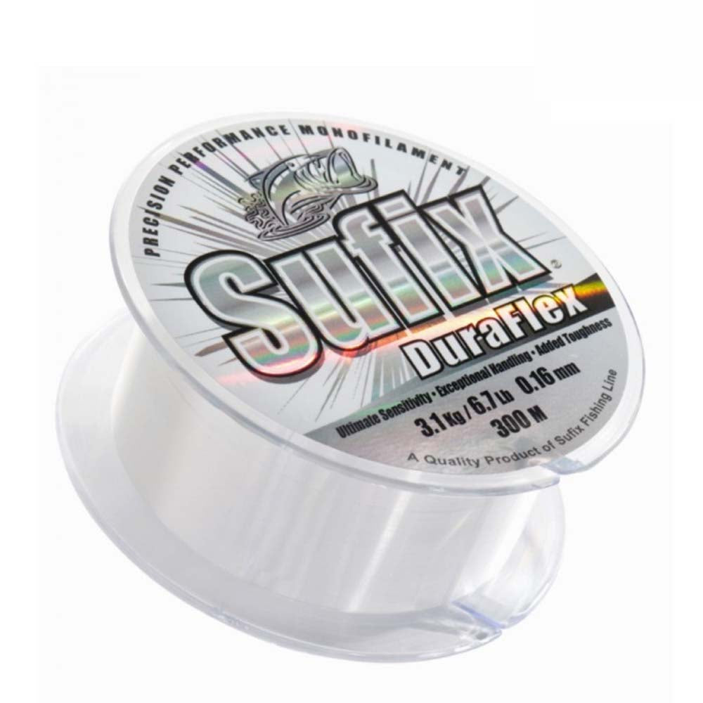 SUFIX DURAFLEX SUPER STRONG MONOFILAMENT LINE - 300M