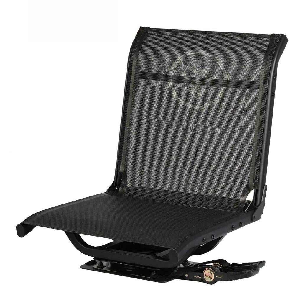 WYCHWOOD BOAT SEAT & SWIVEL CLAMP FOLDING 360 ROTATION