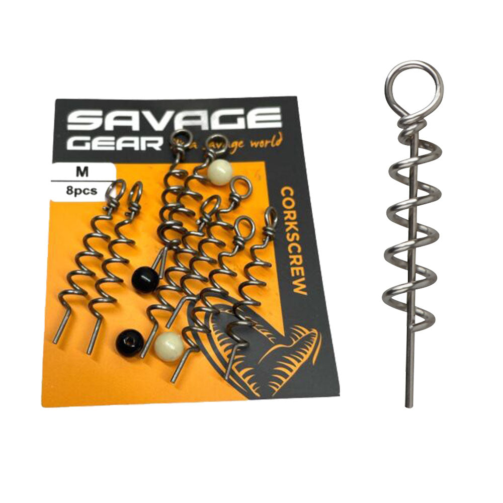 Savage Gear Corkscrews For Soft Lures