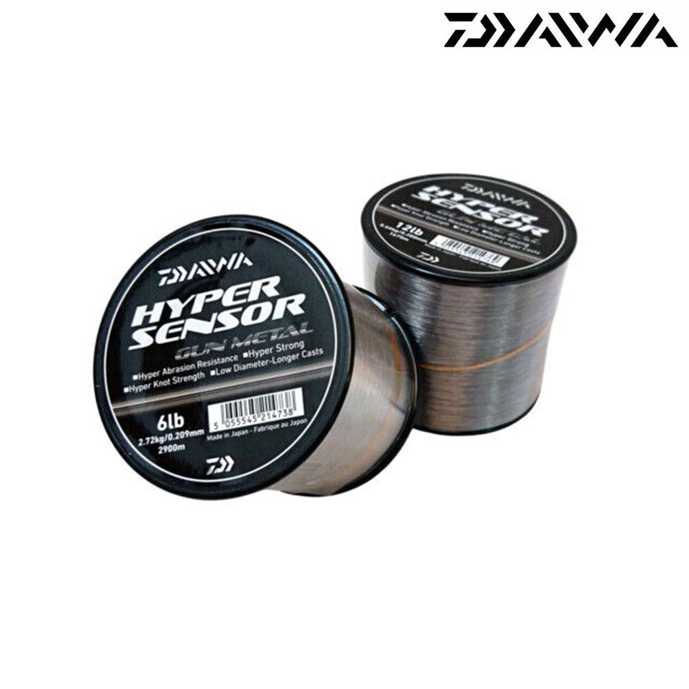 Daiwa Hyper Sensor Mono Bulk Spool Gun Metal 5lb - 30lb