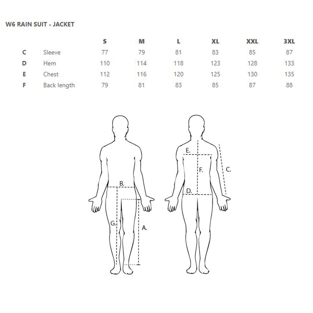 Westin W6 Rain Fishing Jacket