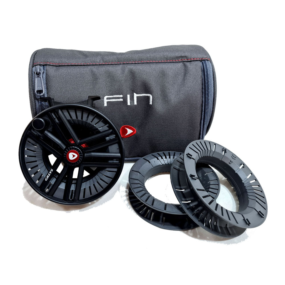 greys fin cassette fly fishing reel