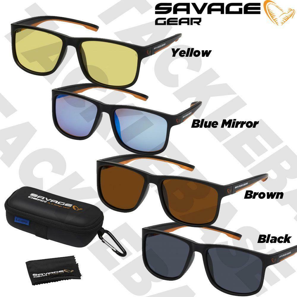 Savage Gear Savage1 Polarized Sunglasses - Black