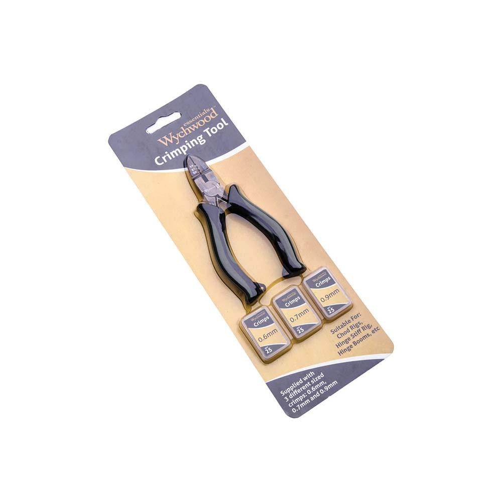 Wychwood Crimping Tool Inc 10X3 Sizes Of Crimps