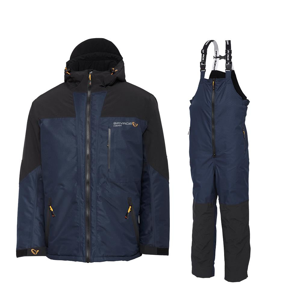 Savage Gear SG2 Thermal 2pc Fishing Suit - Blue Nights/Black