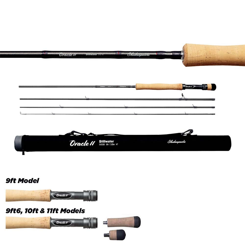 Shakespeare Oracle 2 Stillwater 4 Piece Fly Fishing Rod