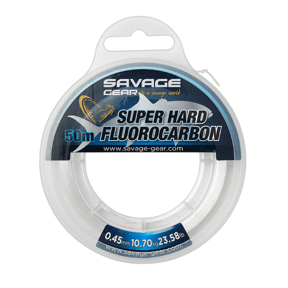 Savage Gear - Super Hard Fluorocarbon - 50m-0.45mm