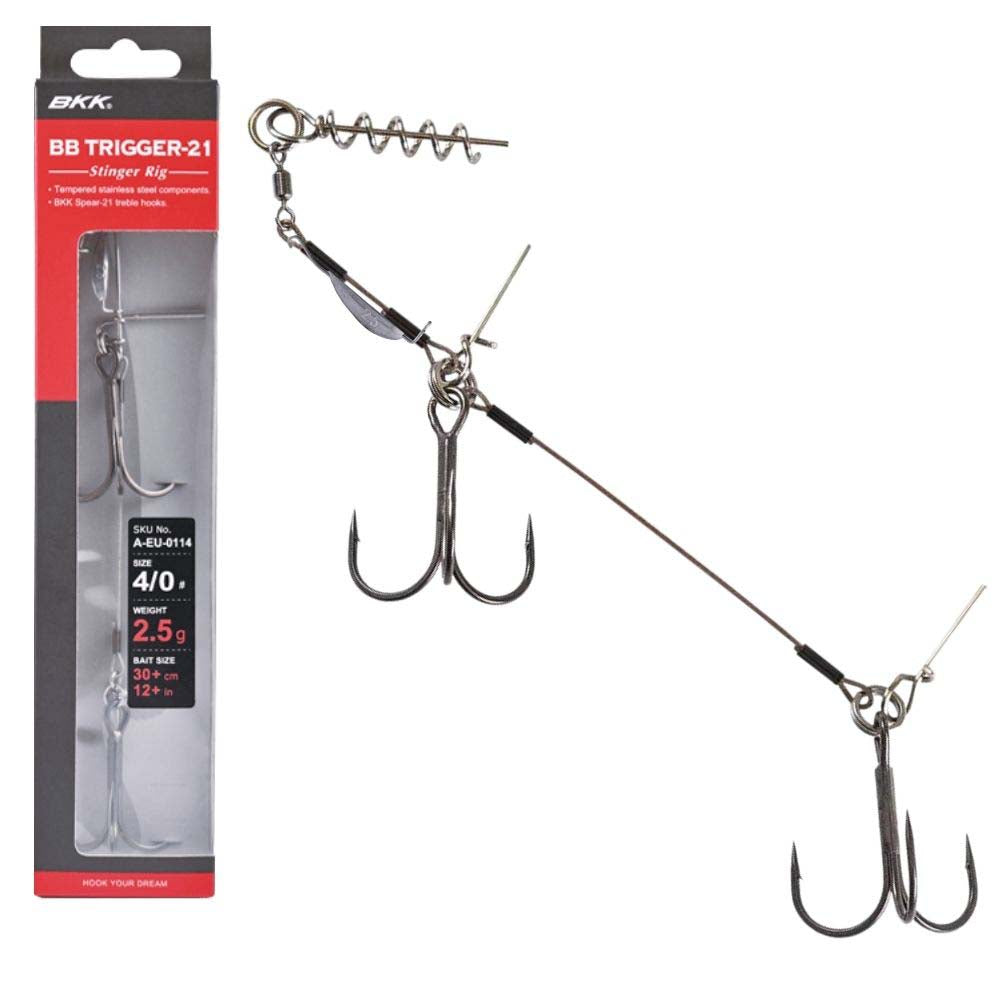 BKK BB Trigger-21 Stinger Rig - 2.5g