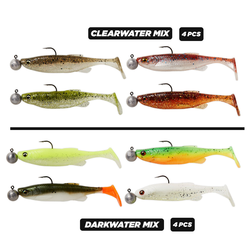 Savage Gear Fat Minnow T-Tail RTF Lures