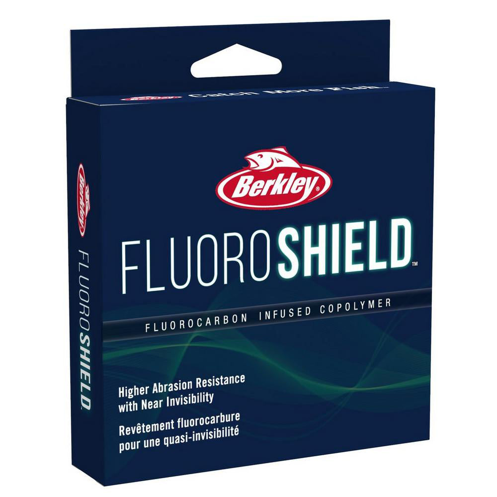 Berkley Fluoroshield Fluorocarbon Infused Copolymer Fishing Line - Clear 274m