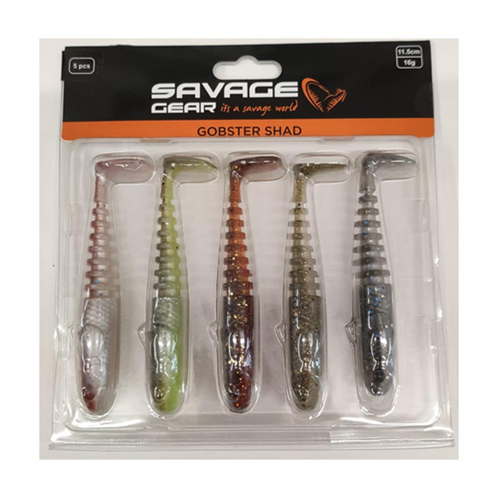 Savage Gear Gobster Shad Soft Lure Mix