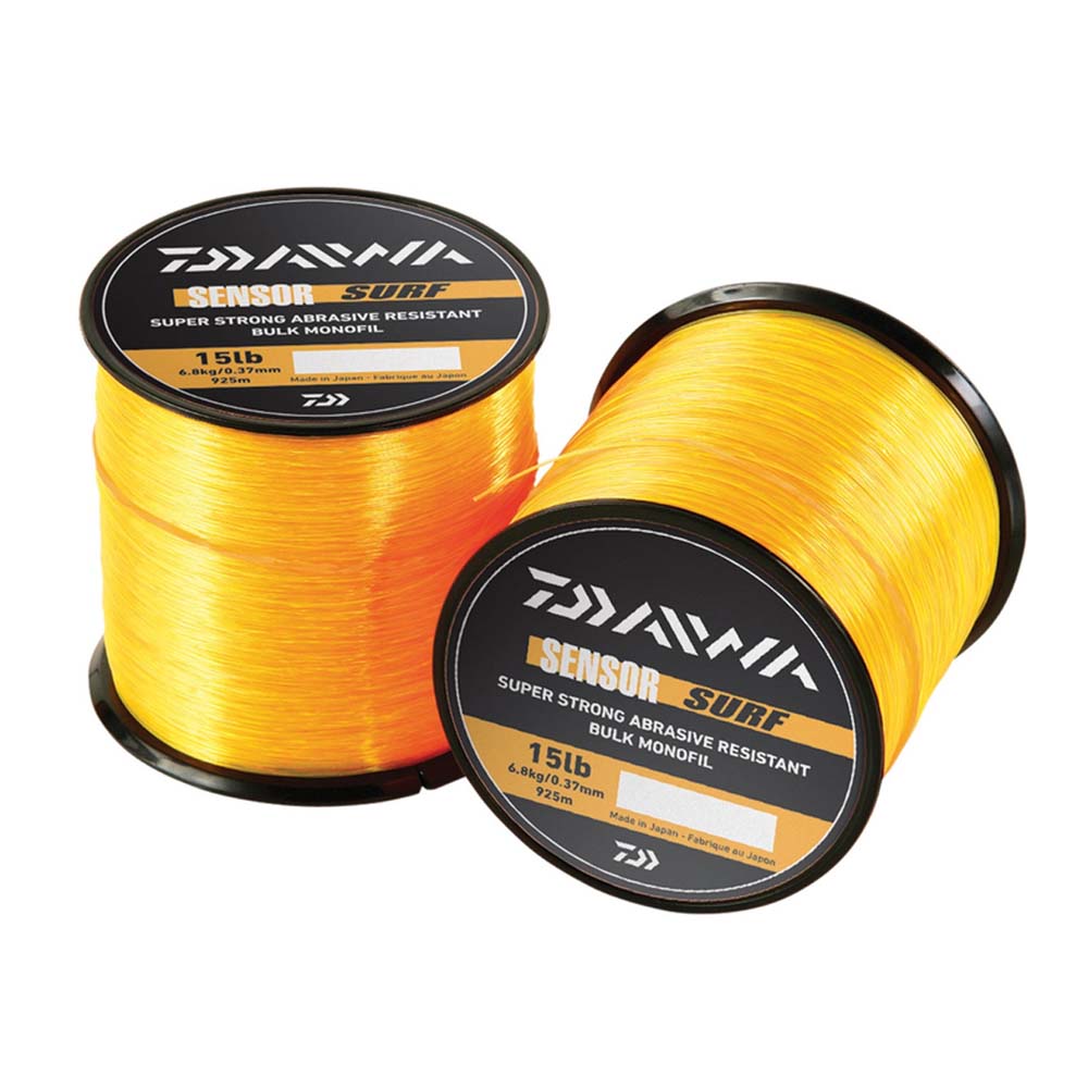 DAIWA SENSOR ORANGE BULK SPOOL MONO 12LB - 30LB