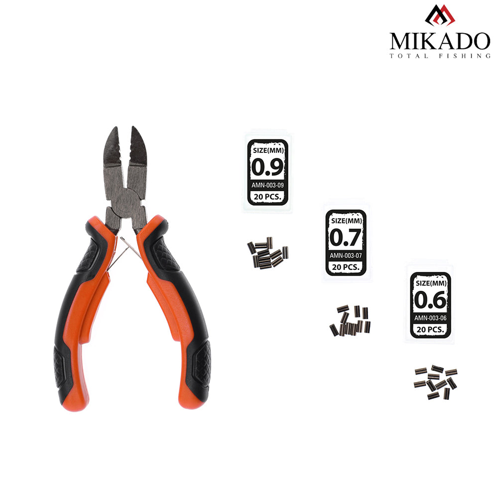 Mikado Crimp Pliers Tool Set 60 Crimps