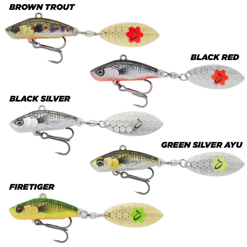 Savage Gear 3D Sticklebait Tailspin Lures