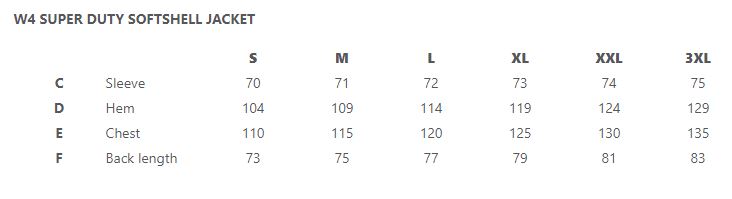 Westin W4 Super Duty Softshell Jacket