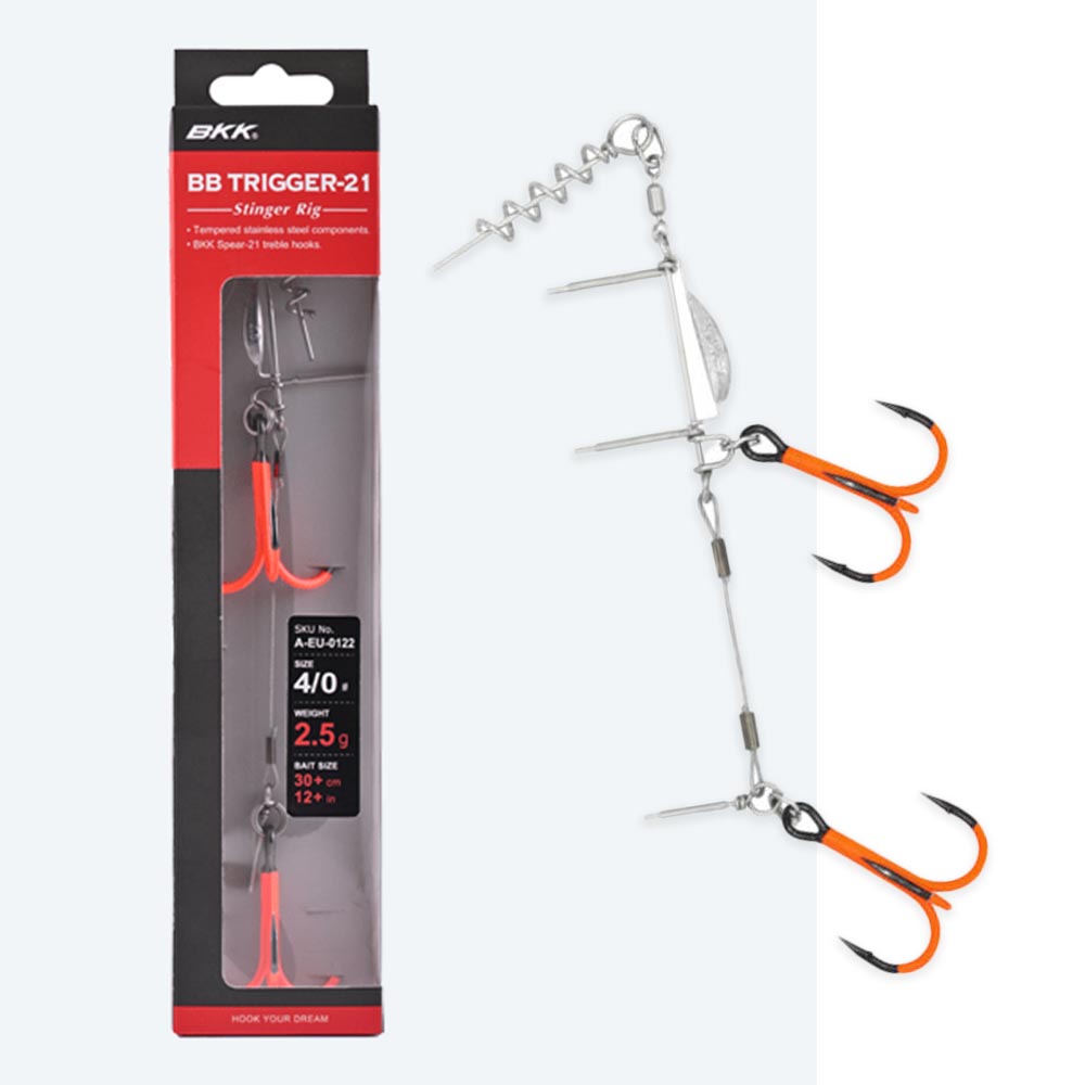 BKK BB Trigger-21 Stinger Rig UV Coated