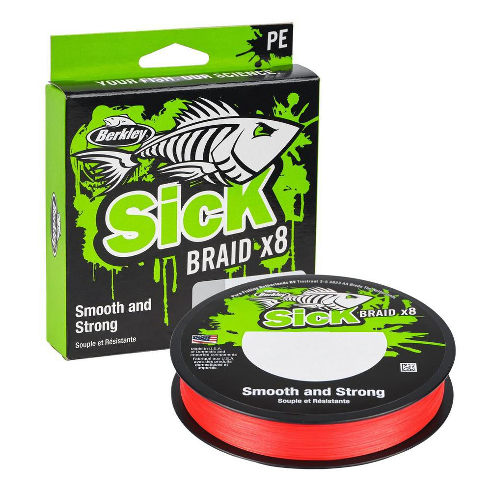 Berkley Sick Braid X8 Fishing Line 150m