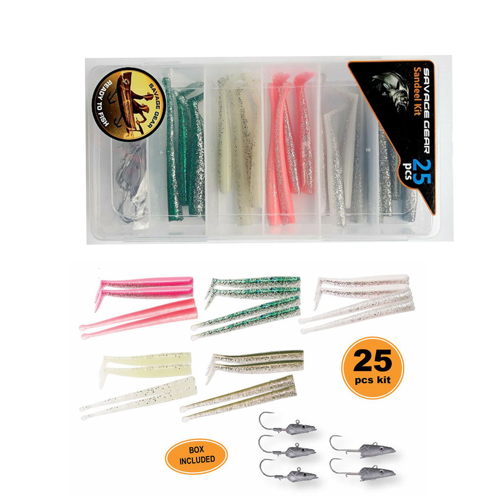 Savage Gear Sandeel Kit 25pcs
