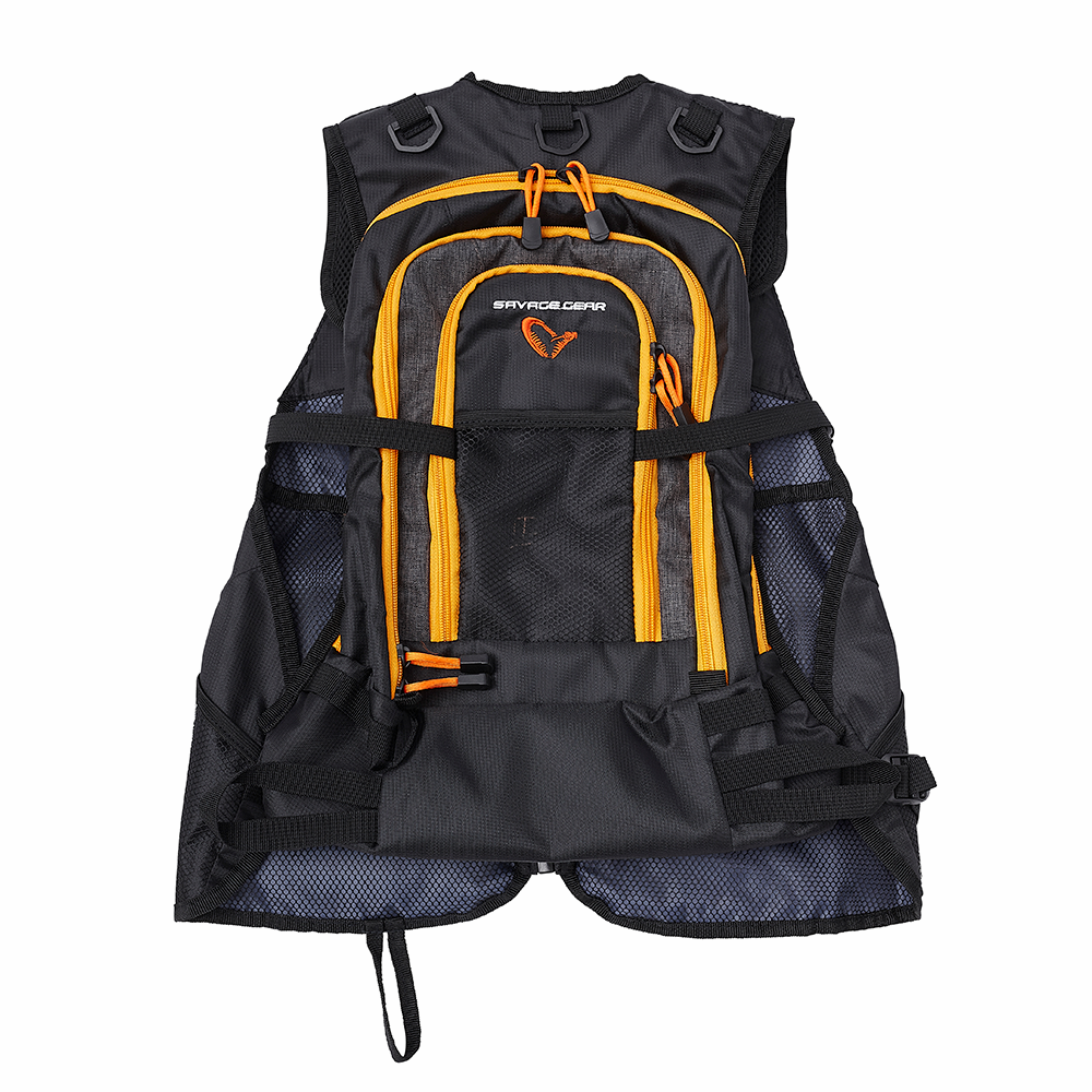 Savage Gear Pro-Tact Spinning Vest - Pliers & 2 Tackle Boxes Included      