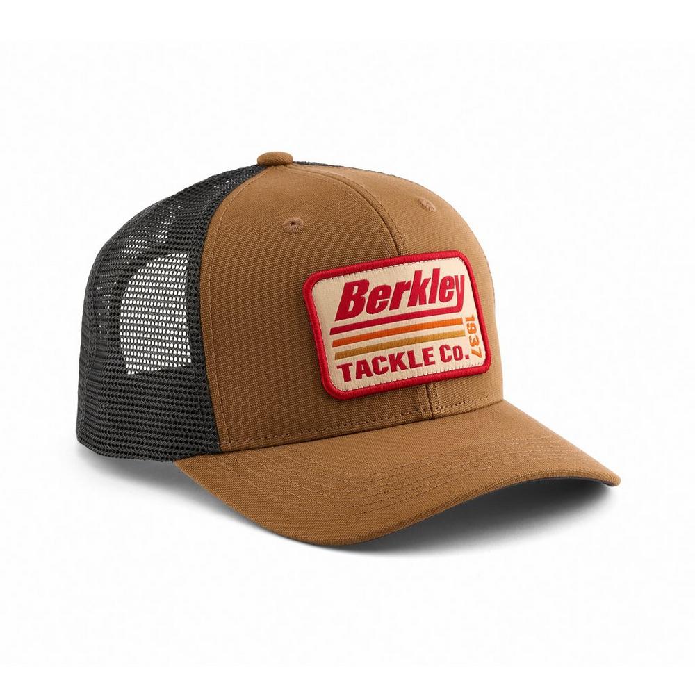 Berkley Striper Trucker Fishing Cap - Brown / Olive Berkley Fishing Hat