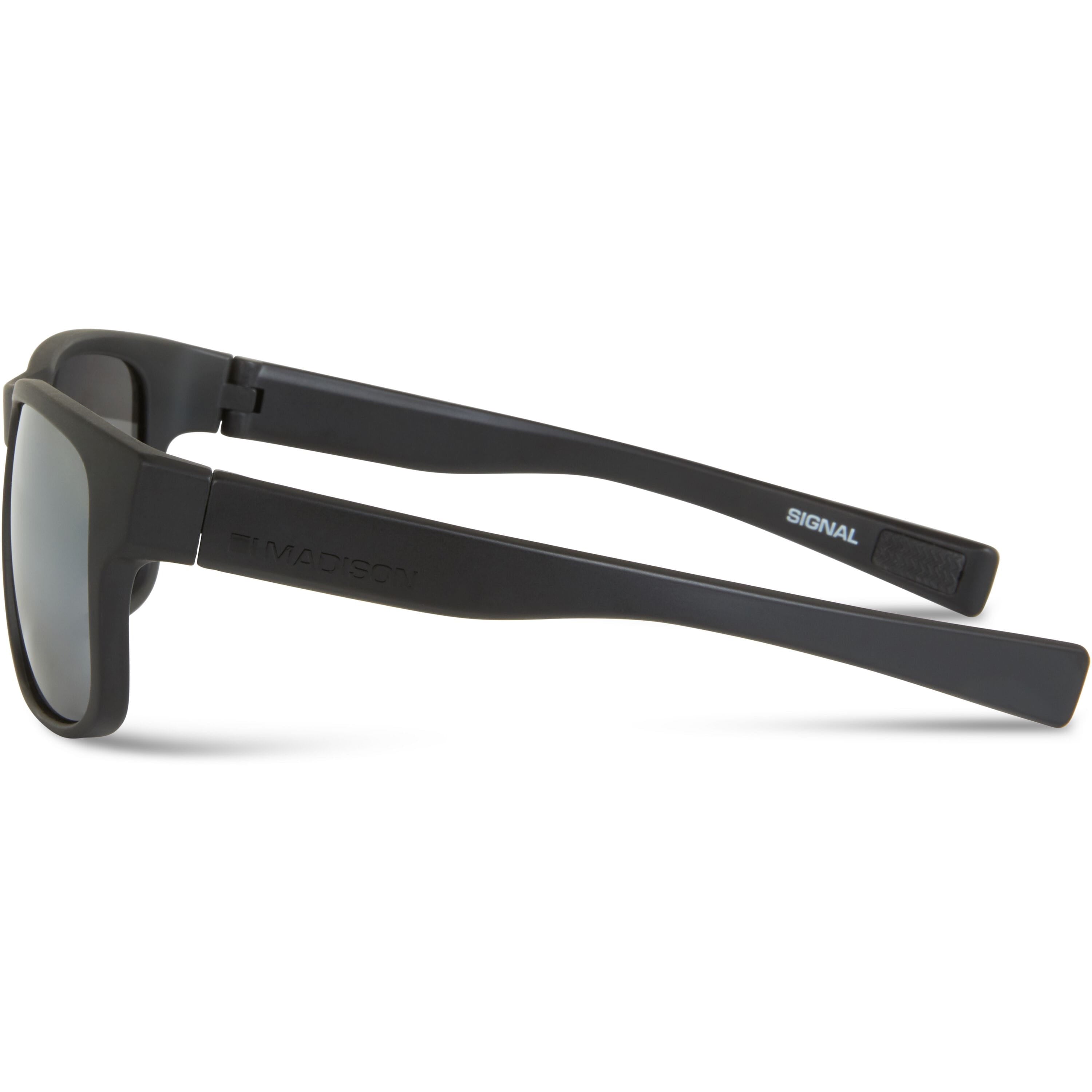 Madison Signal Sunglasses Matt Black - 3 Polarised Lens Pack