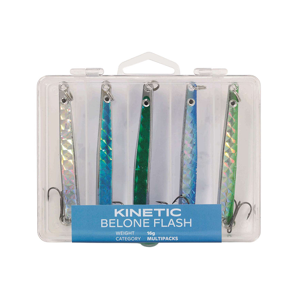 Kinetic Belone Flash Sea Lure Kit - 20g | 5pcs