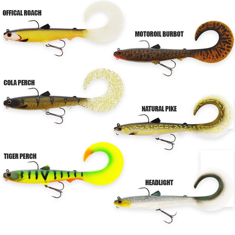 Westin Bullteez Curltail Inline R2F Fishing Lure 