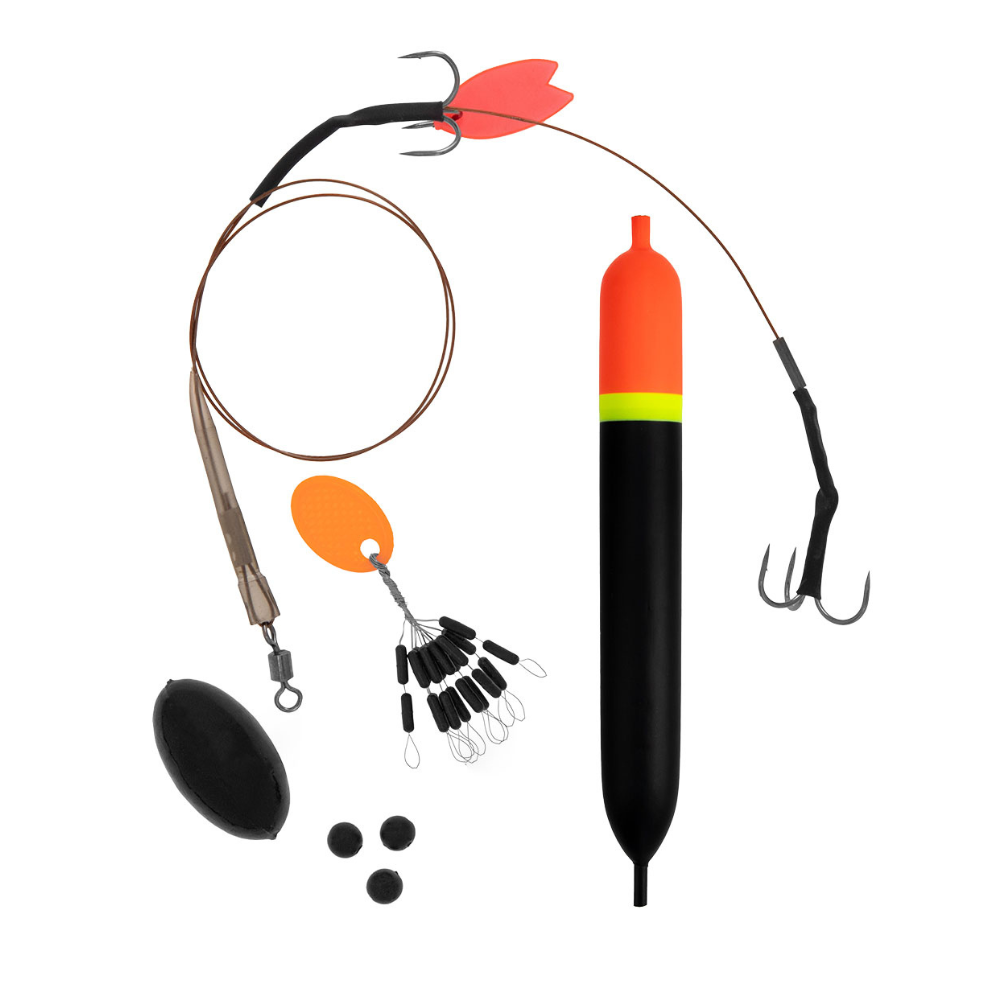 Mikado Inline Pike Float Kit - 20g / 30g - Complete Pike Fishing Float Kit